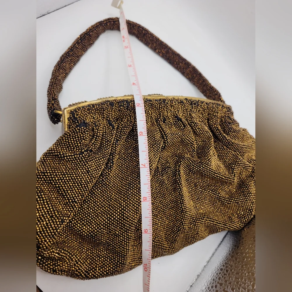 Antique Mesh Purse 1920s Art Deco Made In France